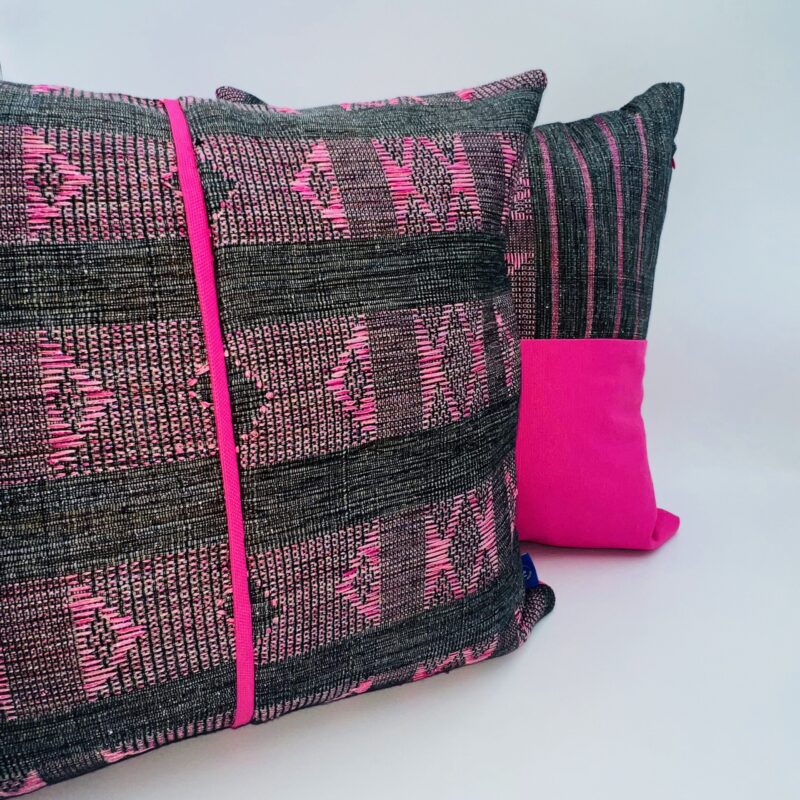 JH185-4545-COUSSIN EN PAGNE TISSE – Image 2