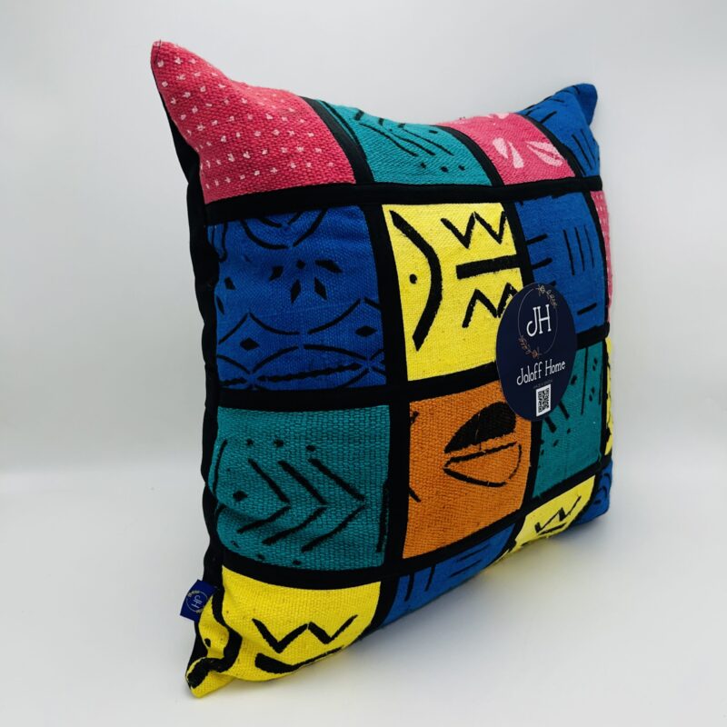 JH298-4545-COUSSIN PATCHWORK BOGOLAN – Image 2