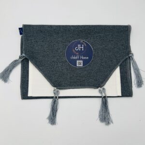 JH111- SET CHEMIN DE TABLE /SERVIETTE LIN – Image 3