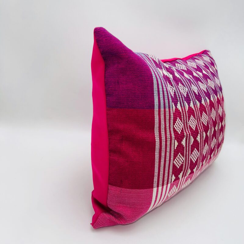 SC-463B-COUSSIN PAGNE TISSE