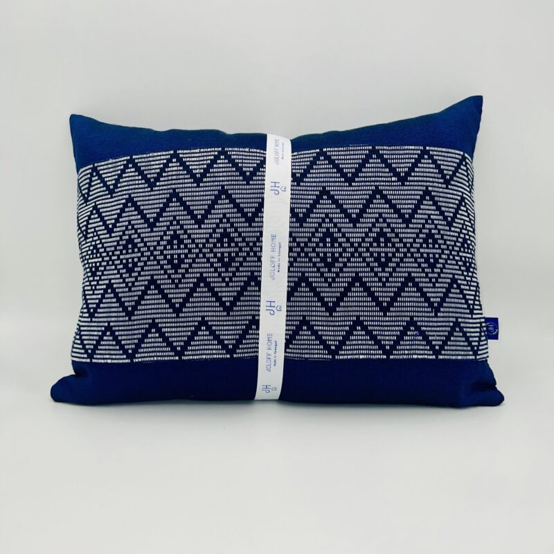 JH484-COUSSIN BLEU ARGENT