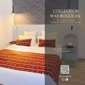 JHCWB517-CHEMIN DE LIT WAX/ COTON – Image 2