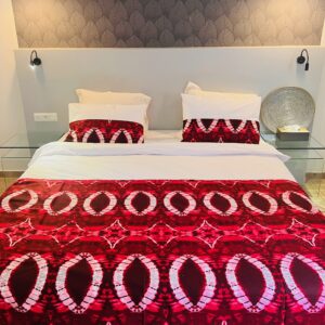 JHCWE519-HOUSSE DE COUETTE WAX/ COTON